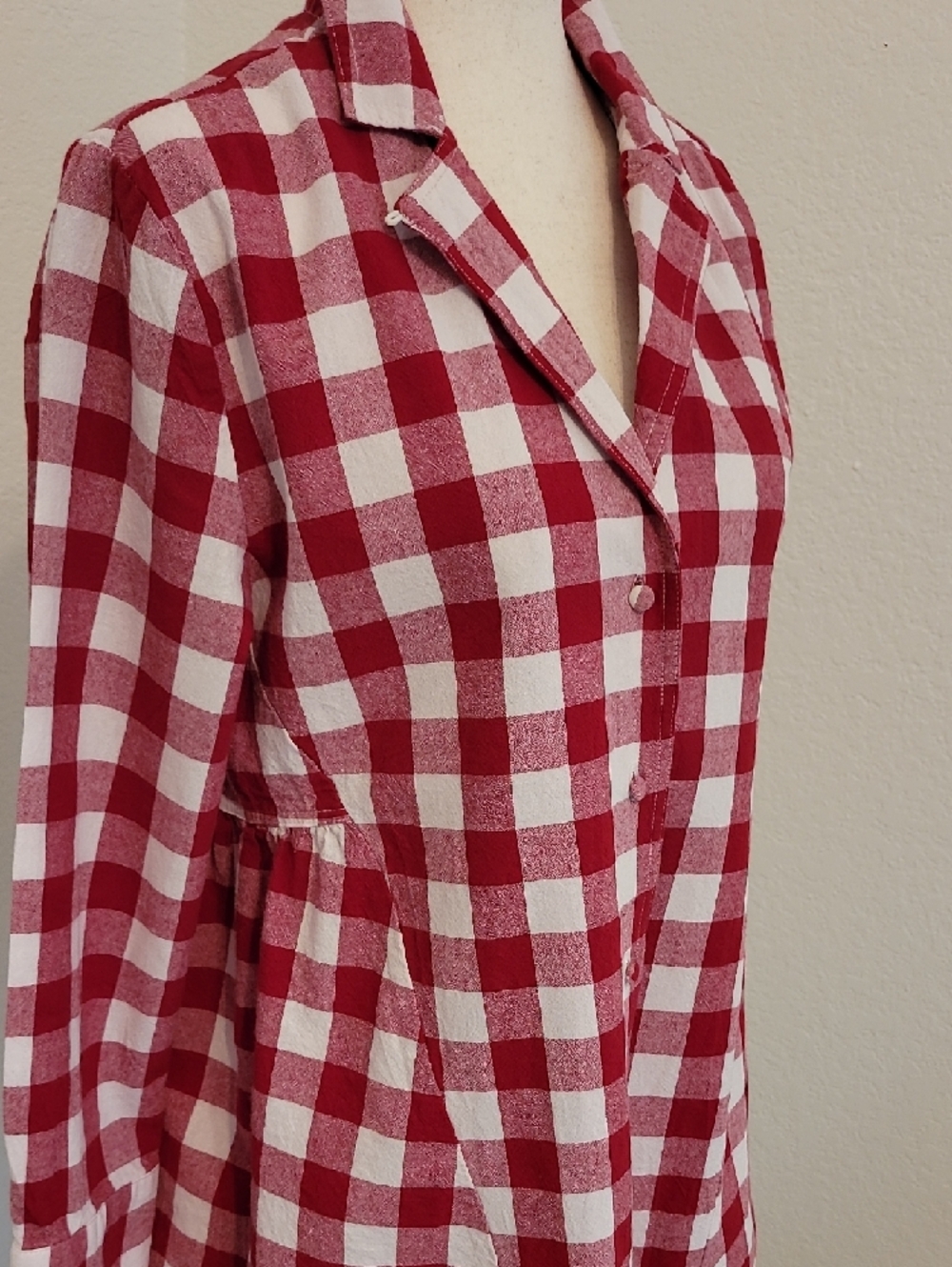 Tuckernuck Pomander Place Red and White Gingham Button-Down Shirt - Picture 6 of 8